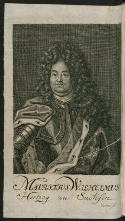 Mauritius Wilhelmus Hertzog zu Sachsen