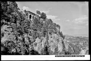 Sächsische Schweiz, Blick auf die Bastei