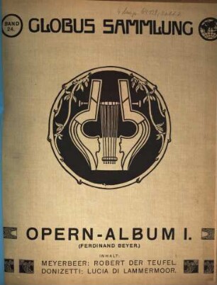 Opern-Album. 1, Meyerbeer: Robert der Teufel
