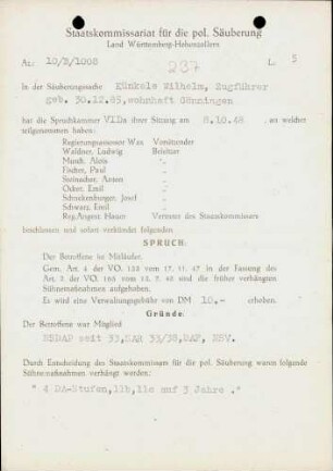 Künkele, Wilhelm