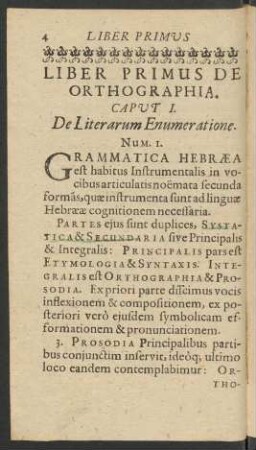 Liber Primus De Orthographia