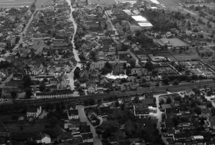 Denzlingen: Gesamtansicht, Ort von Westen
