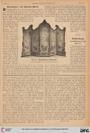 Renaissance- und Rokoko-Möbel