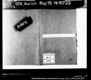 Die Unterstützung des Auricher Armenwesens