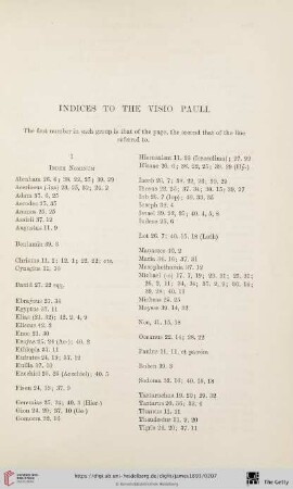Indices to the Visio Pauli