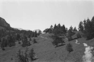 Hütte : Berghütte.