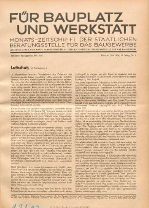 Luftschutz (1. Fortsetzung)