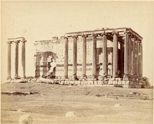 Aizanoi, Jupitertempel, Nordostseite [Asion Karahissar-Konia]