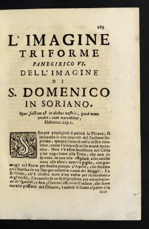 165-176, Sempre prodigiosa si ...