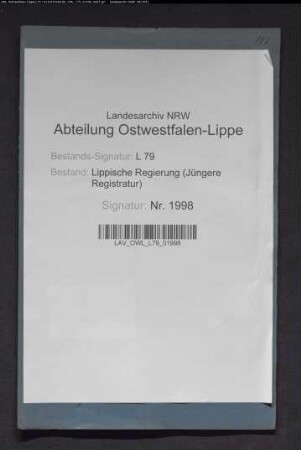 Feuerlöschordnung für die Gerichtsgebäude