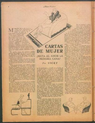 Cartas de mujer : ¿Mata al amor la primera cana?