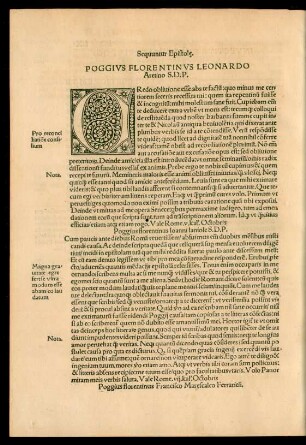 Sequuntur Epistolae.