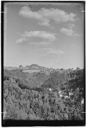 Sächsische Schweiz. Schrammsteine