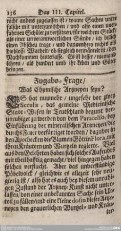 Zugabs-Frage/Was Chymische Artzneyen seyn?