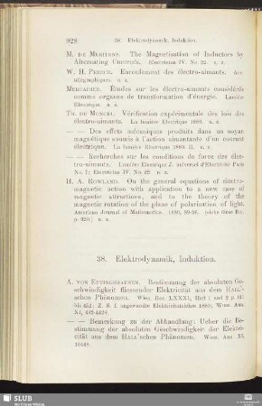 38. Elektrodynamik, Induktion