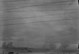 Kriegsschiff : Ein Kriegsschiff auf dem Golf von Izmit