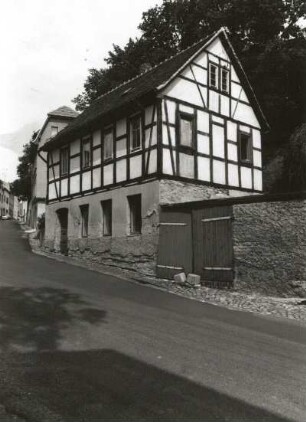 Meerane, Schönberger Straße 14. Wohnhaus (um 1800)