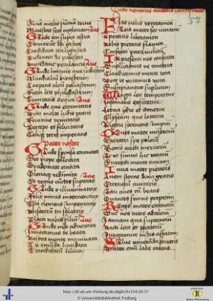 [57rb - vb] Franciscus Wiler: Laudismus beatae Mariae virginis.