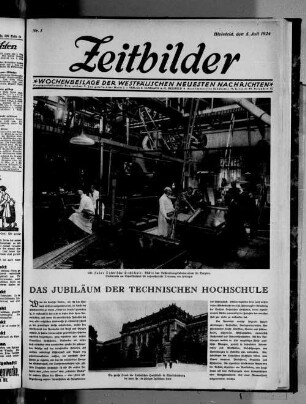 Zeitbilder. 1924-1925