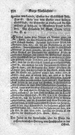 Der Jesuit in der Apokalypse, oder die Plage der ausserordentlichen Gattung von Heuschrecken in der Offenbarung Johannis IX. Kapitel.