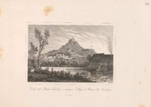 Dorf und Ruine Trimberg.