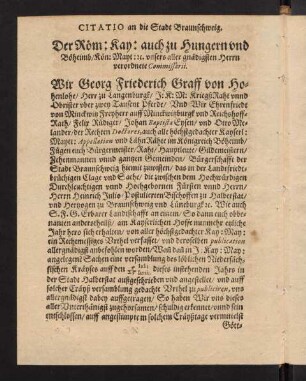 A3v-A4r, Citatio an die Stadt Braunschweig