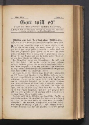 Heft 3. März 1913