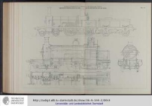 Goods Locomotive & Tender by Mr. William Cowan, constructed by Messrs. Neilson & Co Glasgow for the Great North of Scotland Railway
