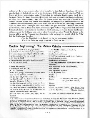 2. Deutliche Satztrennung (Interpunktion)