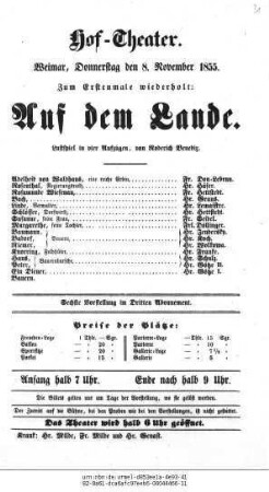 Auf dem Lande