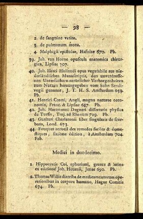 Medici in duodecimo.