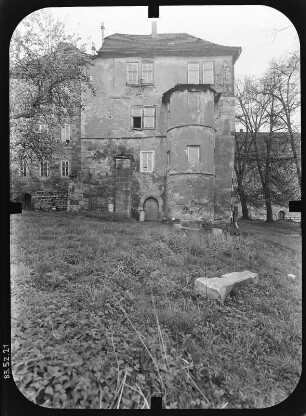 Breitungen-Herrenbreitungen. Schloss (1554/1563). Nordflügel von Norden