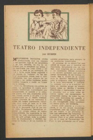 Teatro independiente