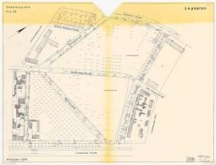 Physikalische Institute der Universität Köln: Lageplan, 1:500