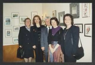 Foto vom Empfang der türkischen Professorinnen, 1995