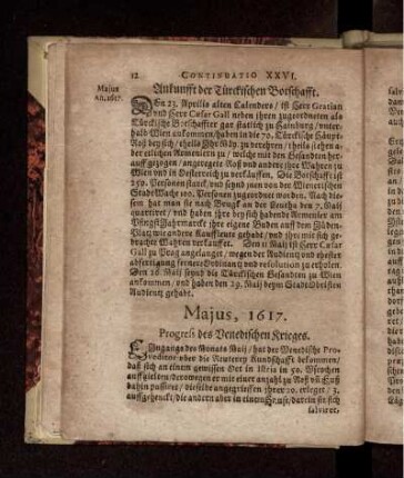 Majus, 1617