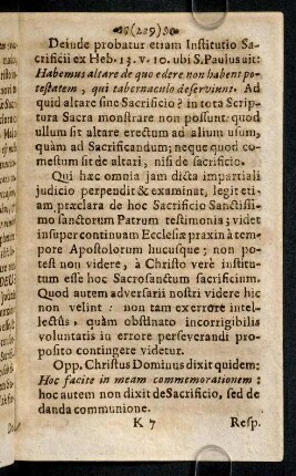 229-235, Deinde probatur etiam Institutio Sacrificii ...