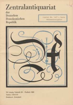 Nr. 1057: Weihnachtsangebot