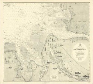 49 Nordsee; Die Mündungen, Jade, Weser und Elbe