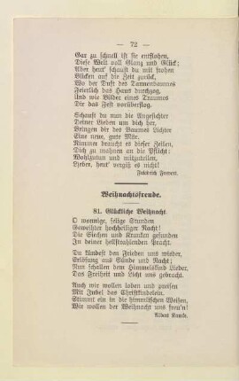 Weihnachtsfreude.