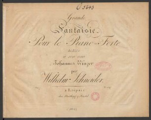 Grande Fantaisie Pour le Piano-Forte Oeuv. 7.