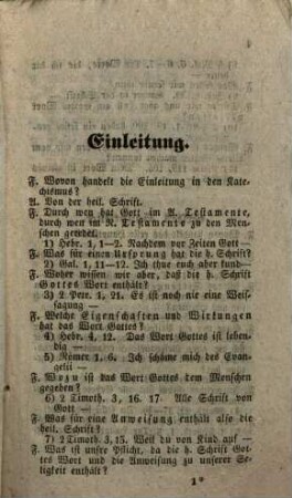 Bearbeitung des in der protestantischen Schulen und Kirchen Bayerns eingeführten kleinen Lutherischen Katechismus