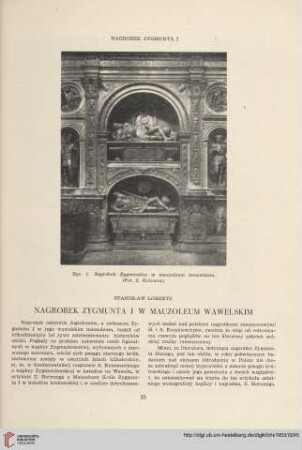 15: Nagrobek Zygmunta I w mauzoleum wawelskim