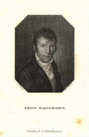 Bildnis von Jens Baggesen (1764-1826)