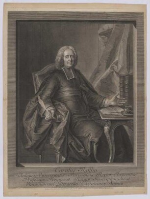 Bildnis des Carolus Rollin