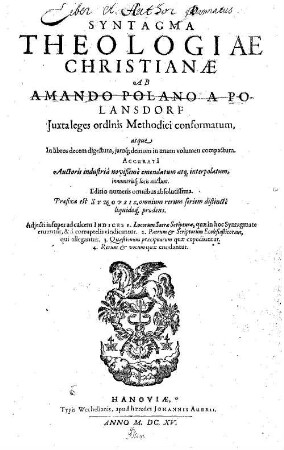 Syntagma Theologiae Christianae