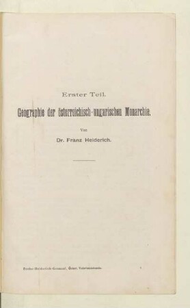 Geographie der österreichisch-ungarischen Monarchie