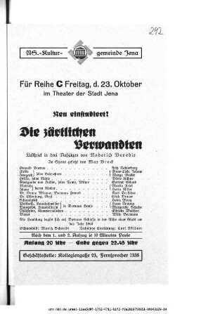 Die zärtlichen Verwandten