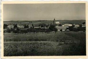 Großerkmannsdorf. Blick auf Großerkmannsdorf