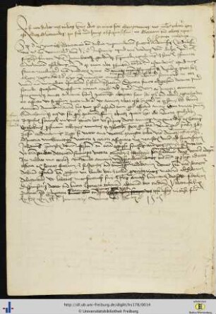 (5v) Datierung („ex Fr[iburgo?] XII kalendas januarii anno etc. domini etc. 1505“).